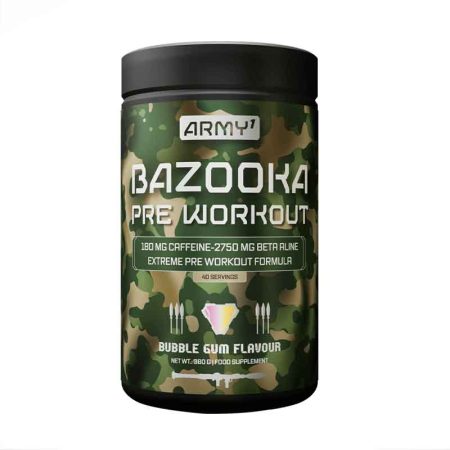 ARMY 1 BAZOOKA PRE-WORKOUT 380G