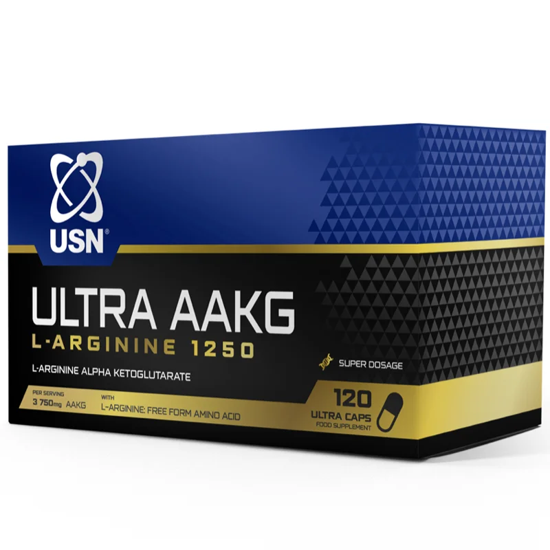 USN AAKG L-Arginine Ultra Mega Caps 120 Caps
