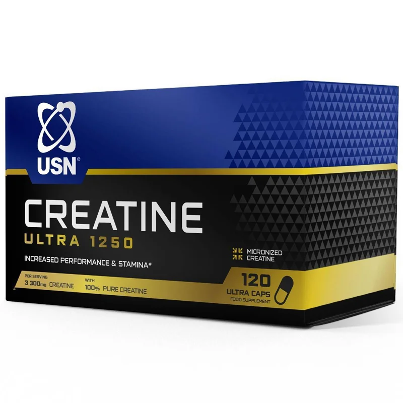 USN Creatine Ultra 1250 Mega Caps – 120 Caps