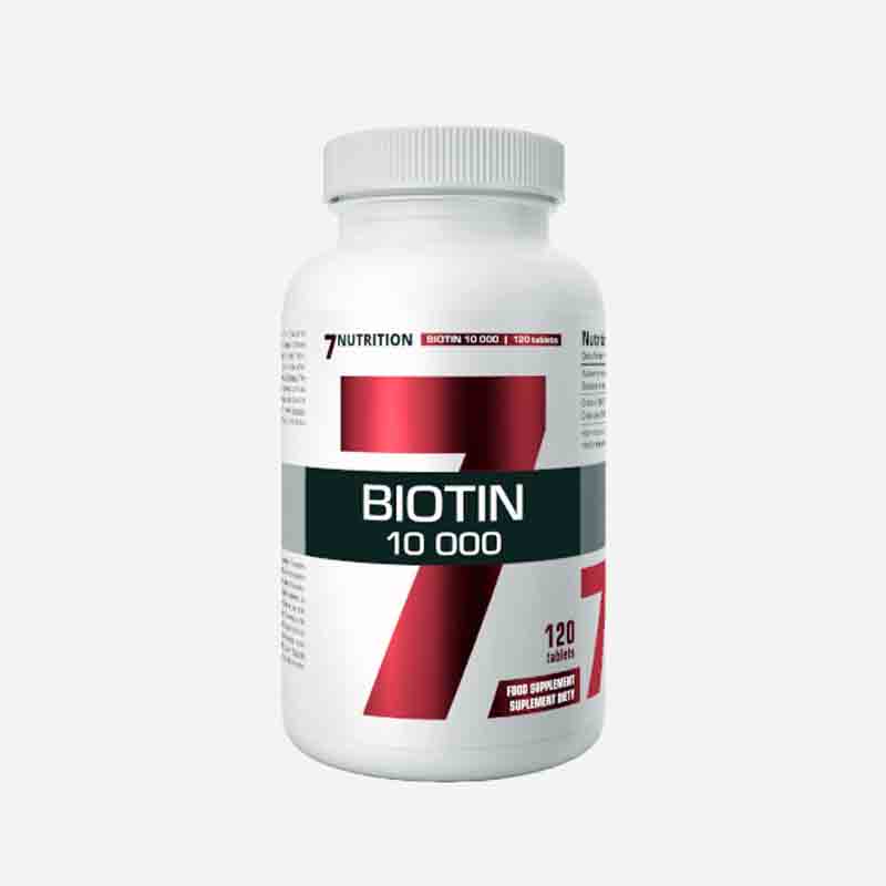 7Nutrition BIOTIN 10000 120tabs