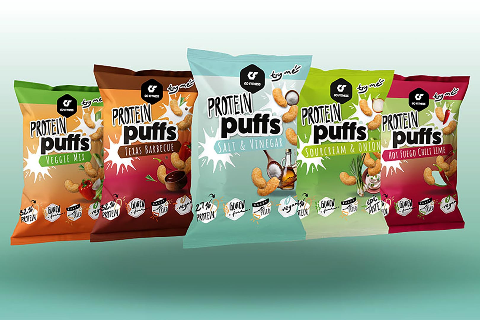 GoFitness – Protein Puffs – 50g - Image 2
