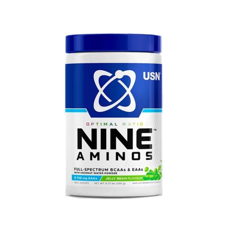 USN Nine Aminos, Ultimate Workout Hydration, BCAA & EAA Electrolyte Drink 330gr