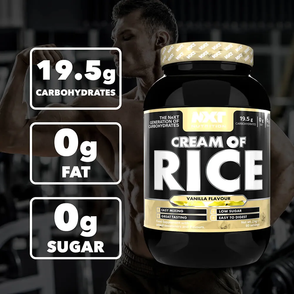 NXT Nutrition Cream Of Rice 2000gr - Image 2