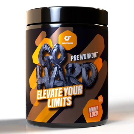 GOFITNESS NUTRITION GO HARD PRE WORKOUT 400G