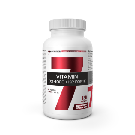 7Nutrition Vitamin D3 4000 + K2 Forte 120 caps