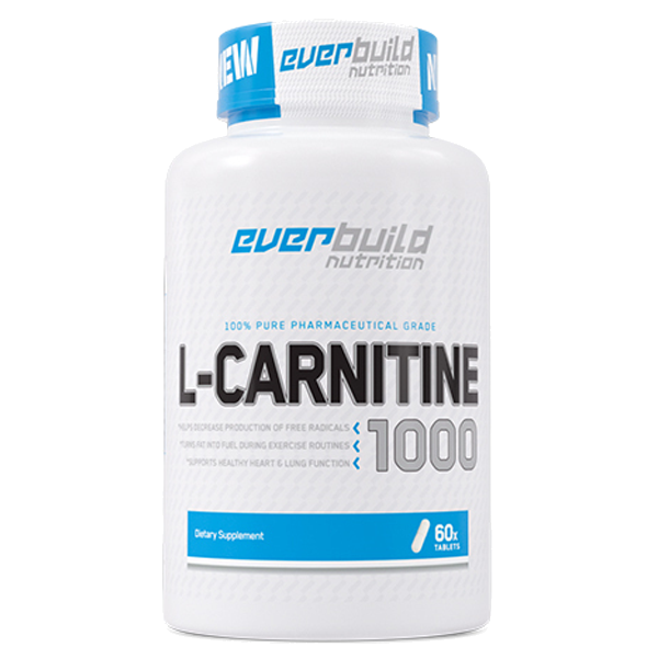 Everbuild L-Carnitine 1000 mg 60 Tabs
