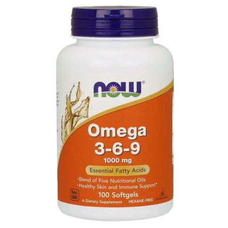 Now Foods Omega 3-6-9 100 Softgels
