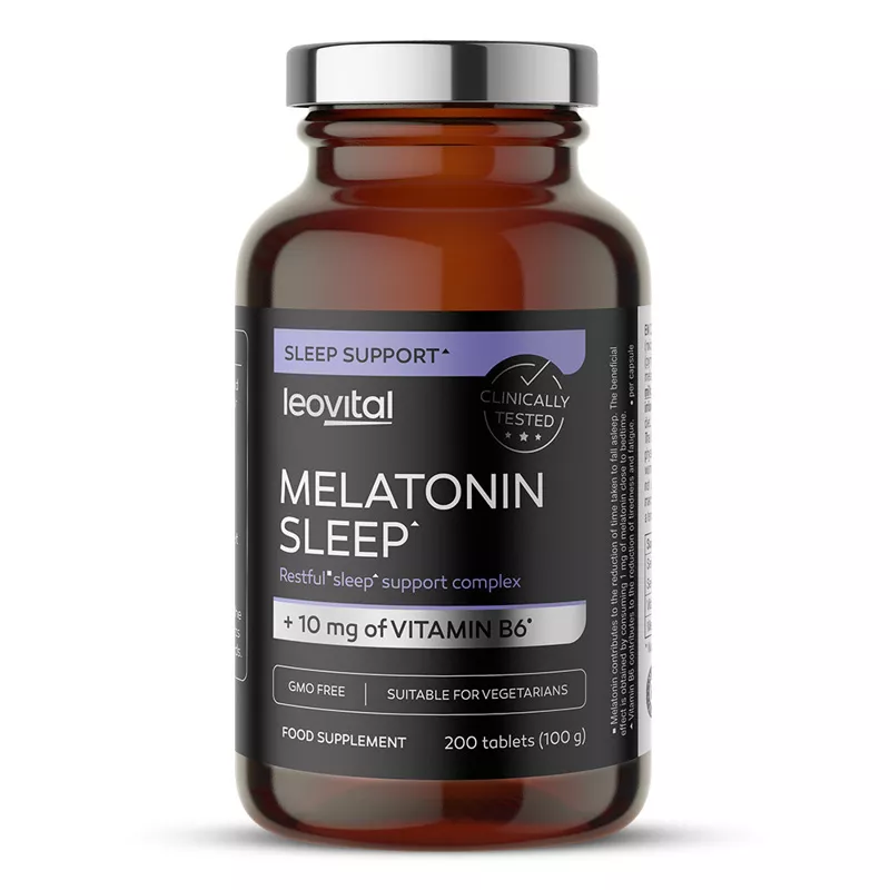 Polleo Melatonin Sleep, 200 tablets