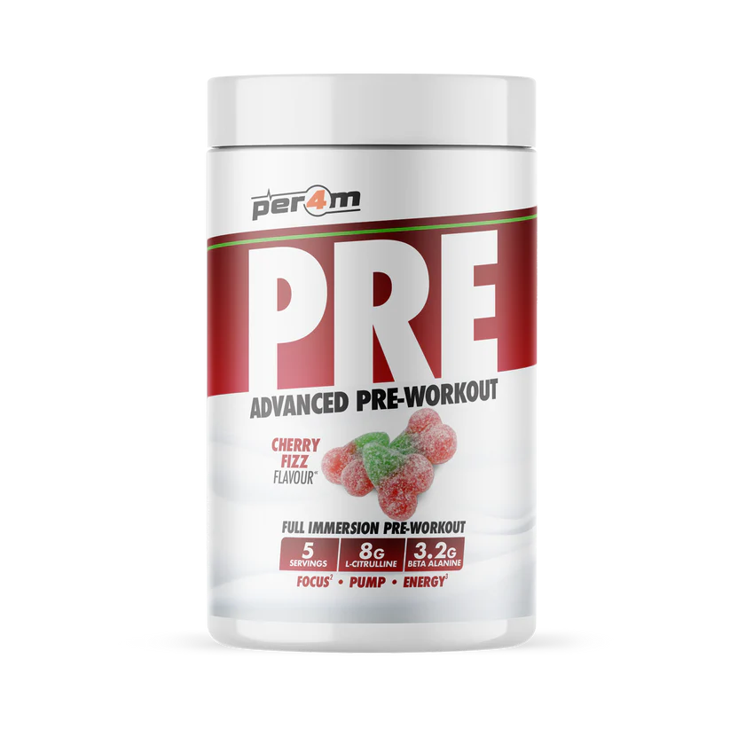 Per4m Pre-Workout Stim Cherry Fizz 95g - Image 5