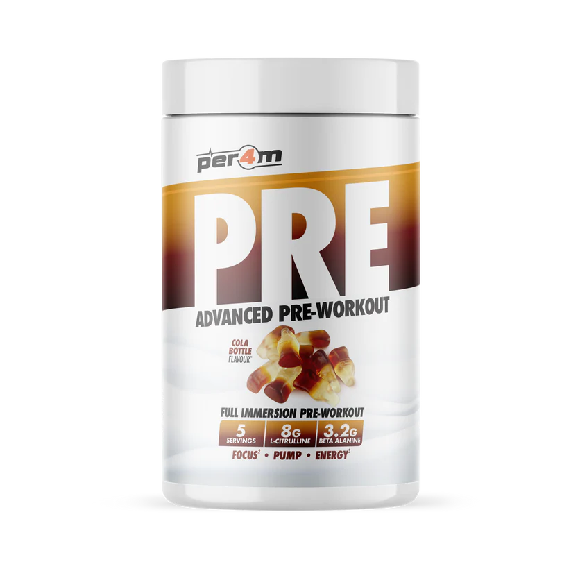 Per4m Pre-Workout Stim Cherry Fizz 95g - Image 4
