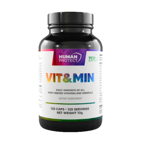 Human Protect Vit&Min 120 caps.