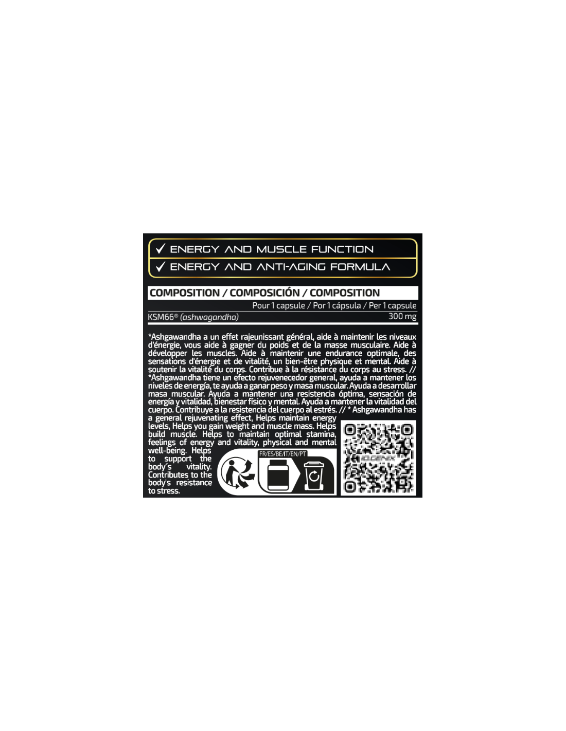 IO.GENIX KSM66 ASHWAGANDHA - Image 2