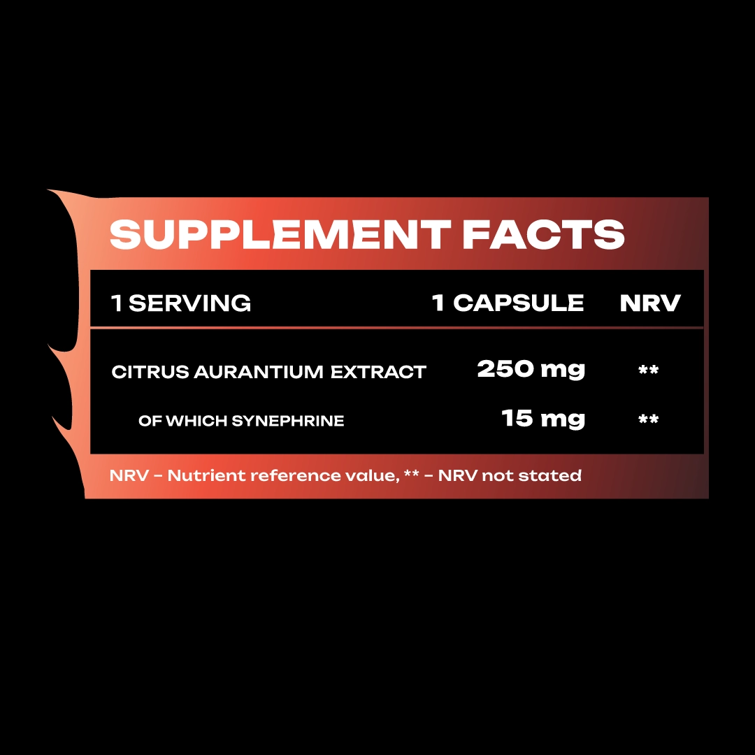 Veiny Fat Burner Synephrine – 60 tabs - Image 2