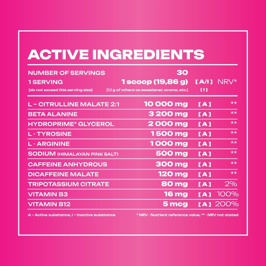 Veiny galaxy Pre-Workout V1 600gr - Image 2