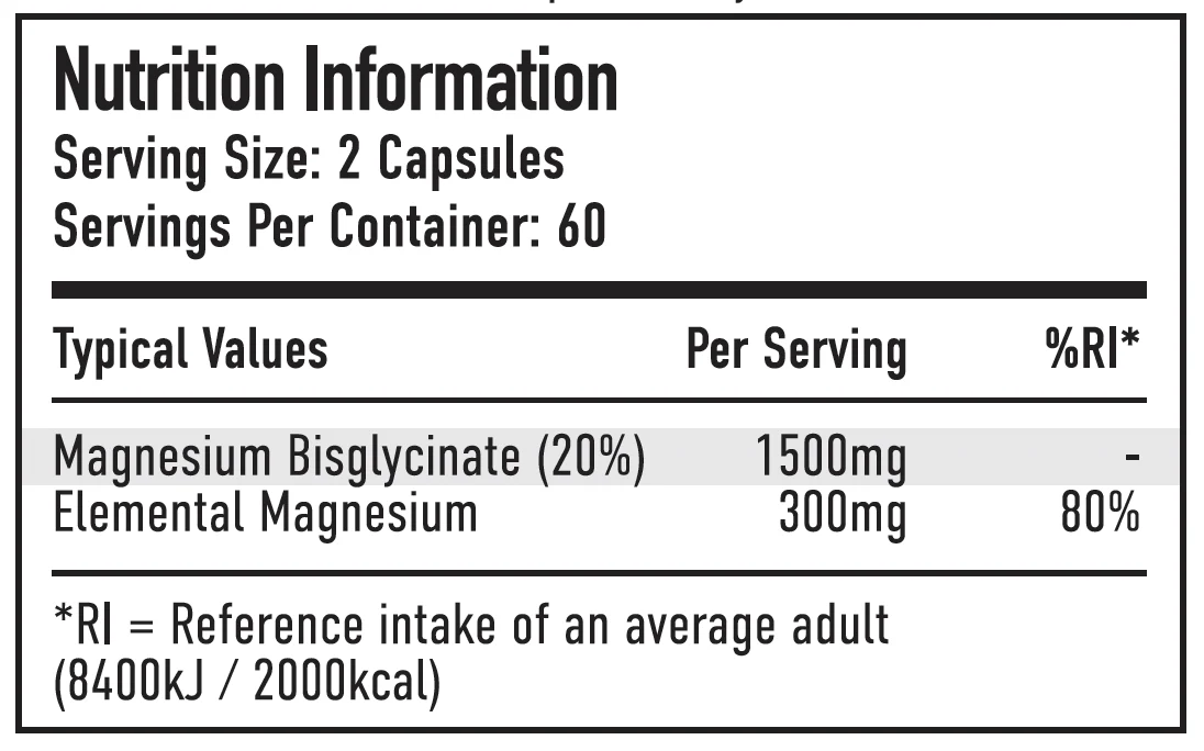 Per4m Advanced Magnesium Bisglycinate Capsules - Image 2